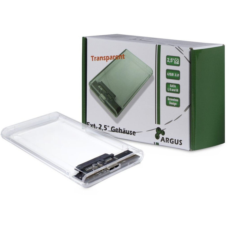 Inter-Tech GD-25000 HDD kabinet Transparent 2.5"