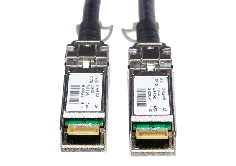 Cisco 10GBASE-CU SFP+ Cable 5 Meter InfiniBand og fiberoptisk kabel 5 m SFP+ Sort