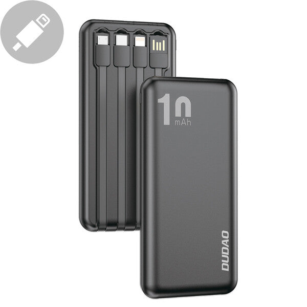 DUDAO K6Pro Powerbank 10000mAh Black Sort
