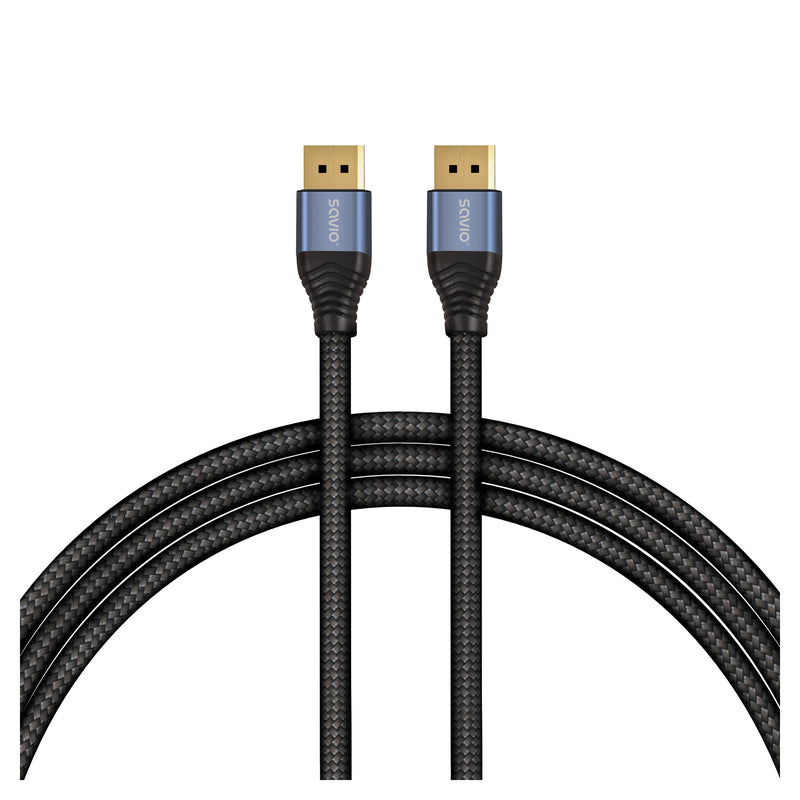 Savio CL-211 DisplayPort kabel 3 m Sort