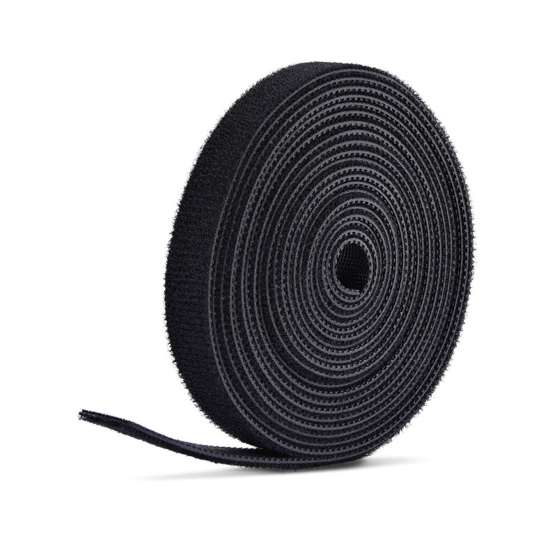 StarTech.com HKLP7505B kabelorganisator Universel Krog og løkke kabelbinder Sort