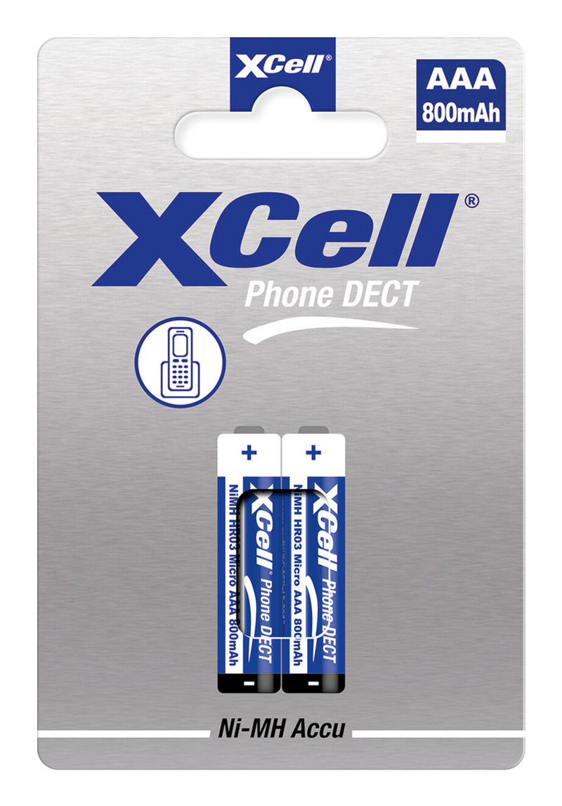 XCell 148194 husholdningsbatteri Genopladeligt batteri AAA Nikkel-Metalhydrid (NiMH)
