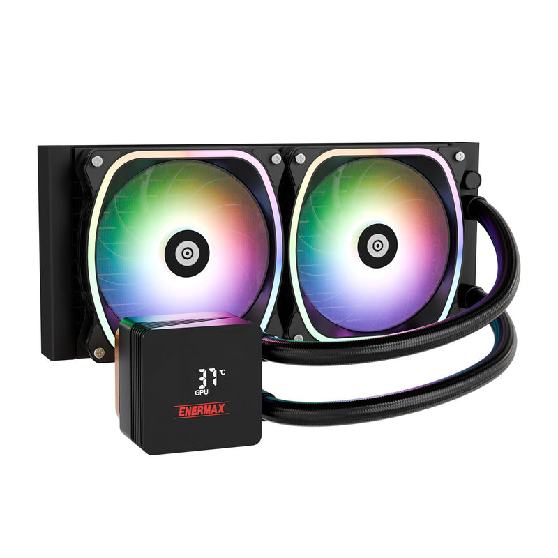 Enermax Aquafusion II 240 mm Processor Alt-i-en væskekøler 12 cm Sort
