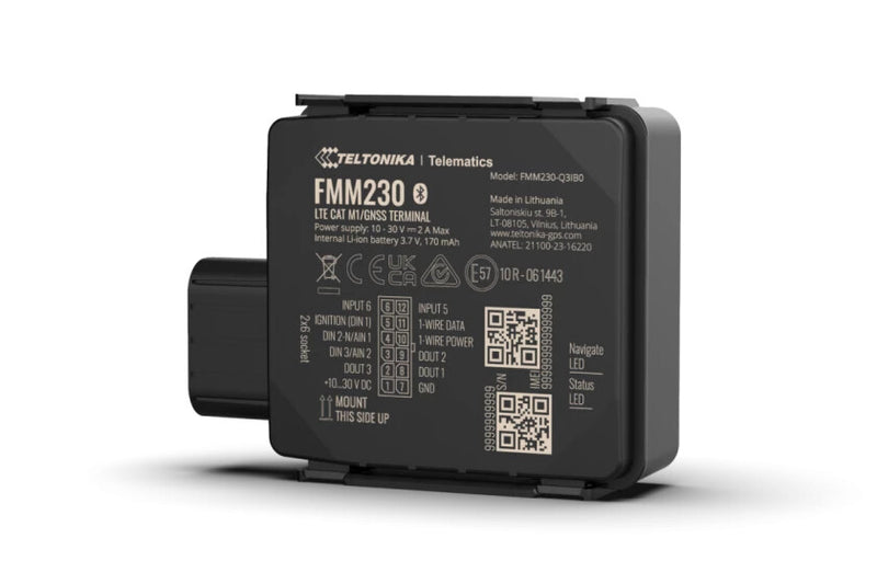Teltonika FMM230 GPS tracker/finder Universel Sort