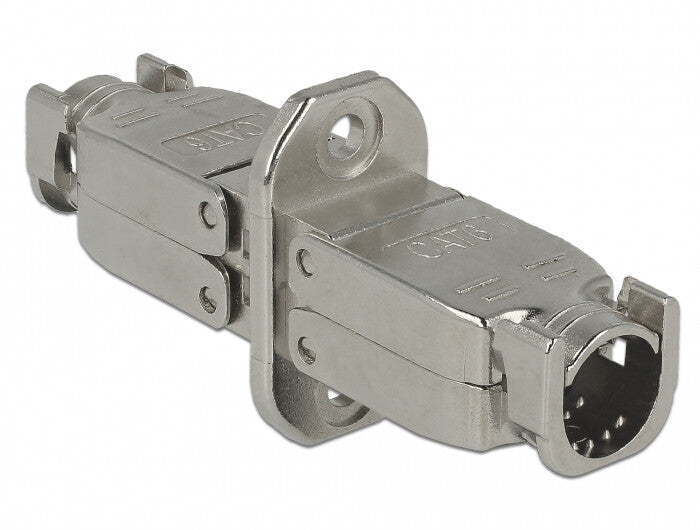 DeLOCK 86466 kabelsamler 2 x LSA Rustfrit stål