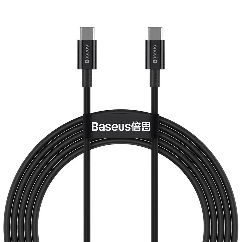 Baseus Superior USB-kabel USB 2.0 1 m USB C 0,48 Gbit/sek. Sort