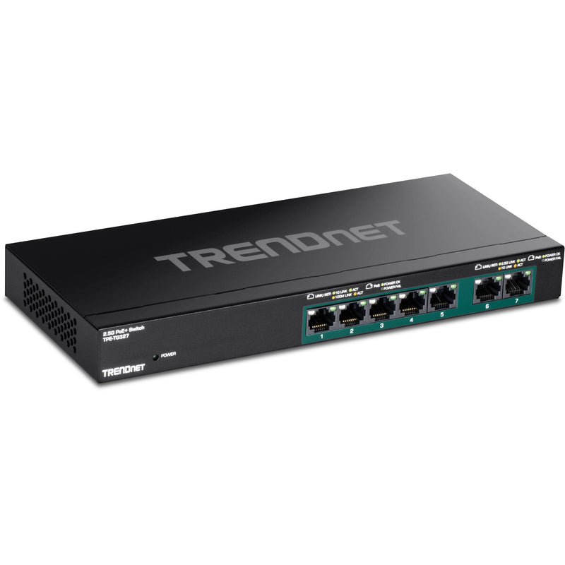 Trendnet TPE-TG327 netværksswitch Ikke administreret Gigabit Ethernet (10/100/1000) Strøm over Ethernet (PoE) Sort