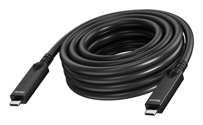 Vision TC 10MUSBC/BL USB-kabel USB 3.2 Gen 1 (3.1 Gen 1) 10 m USB C 10 Gbit/sek. Sort
