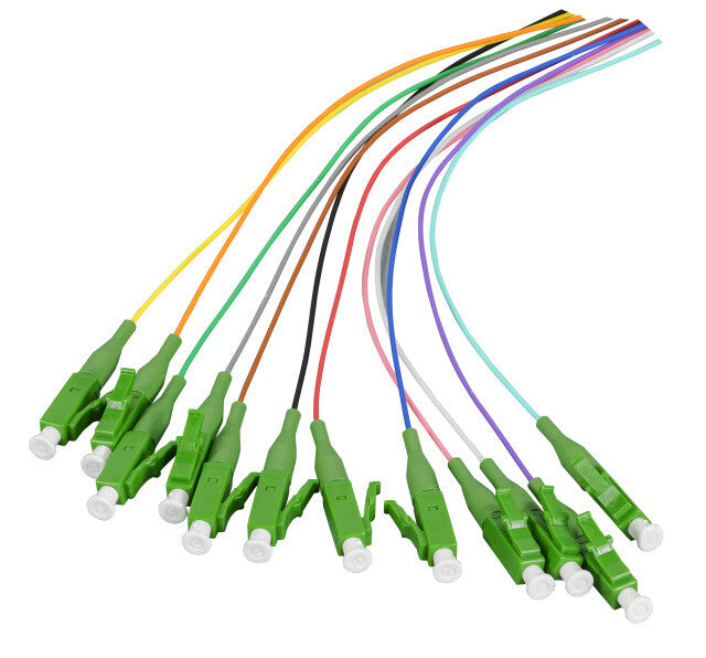 EFB Elektronik FTTH-PIGTAIL-LCA12 InfiniBand og fiberoptisk kabel 2 m 12x LC Flerfarvet