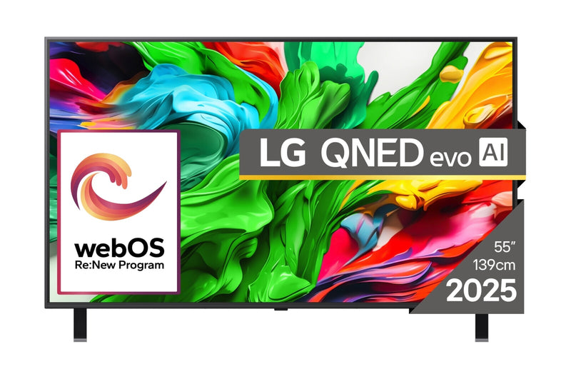 LG QNED AI 55QNED85A3C TV 139,7 cm (55") 4K Ultra HD Smart TV Wi-Fi Sort