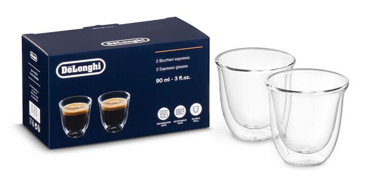 De’Longhi DLSC310 Transparent 2 stk 90 ml
