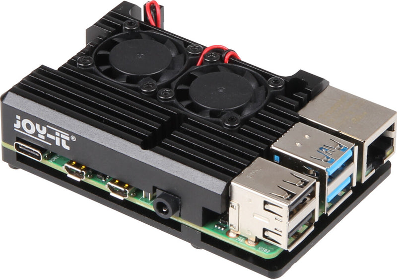 Joy-iT Armor Case Block Active Boks Rustfrit stål