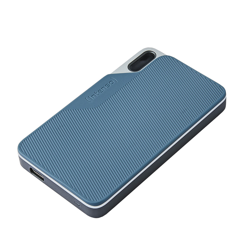 Intenso Lesen/Schreiben bis zu 500 MB/s/1TB USB Type-C 3.2 Gen 1 (3.1 Gen 1) Blå, Grå