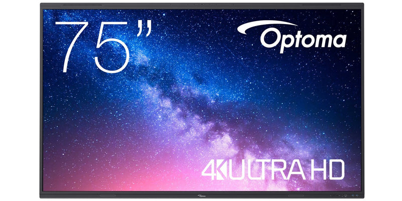 Optoma 5753RK Interaktivt whiteboard 190,5 cm (75") 3840 x 2160 pixel Berøringsskærm