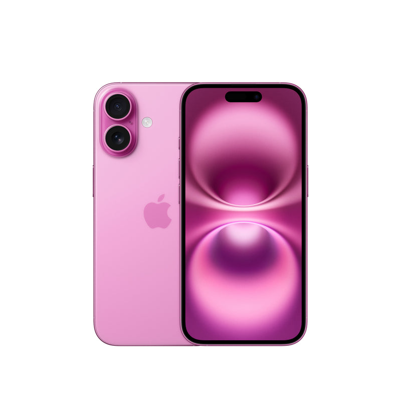 Apple iPhone 16 15,5 cm (6.1") Dual SIM iOS 18 5G USB Type-C 128 GB Lyserød