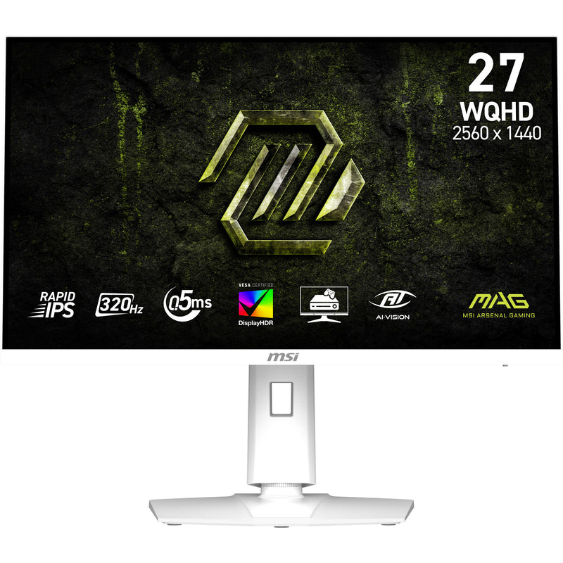 MSI MAG 274QRFW X32 computerskærm 68,6 cm (27") 2560 x 1440 pixel Wide Quad HD LCD Hvid