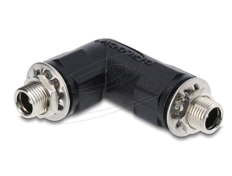 DeLOCK 90942 kabel kønsskifter DC 5.5 x 2.1 Sort
