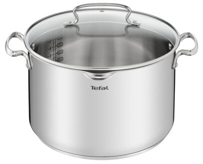 Tefal DUETTO+ G7196455 sovsegryde 10 L Rund Rustfrit stål