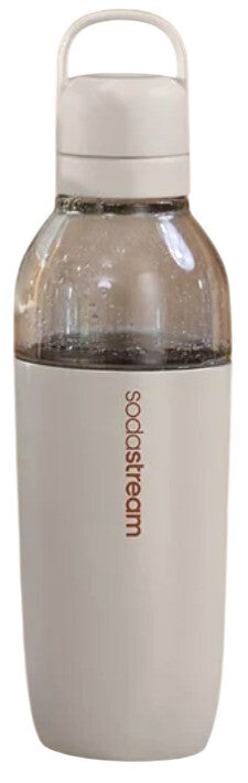 SodaStream Fizz&Go Easy Mix Dagligt forbrug 700 ml Rustfrit stål Transparent, Sand