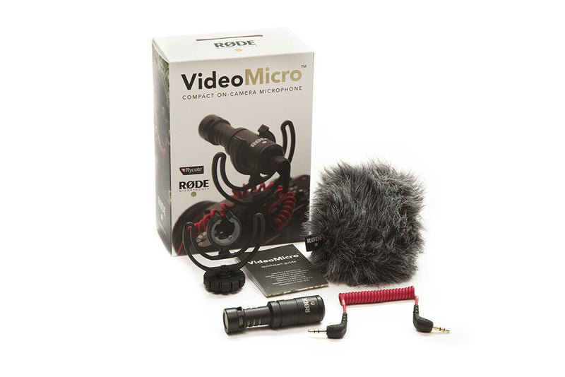 RØDE VideoMicro Sort Mikrofon til digitalkamera