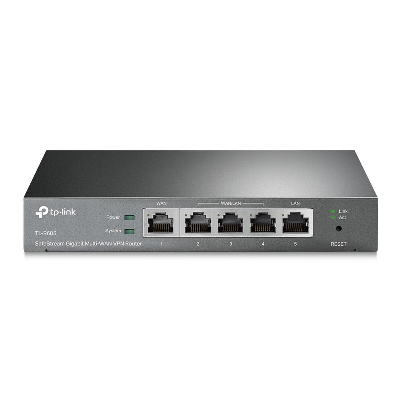 TP-Link TL-R605 kabelforbundet router Gigabit Ethernet Sort