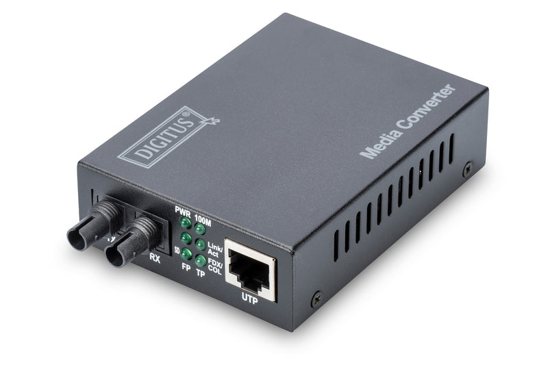 Digitus DN-82010-1 netværksomformer til medie Intern 1310 nm Multitilstand Sort