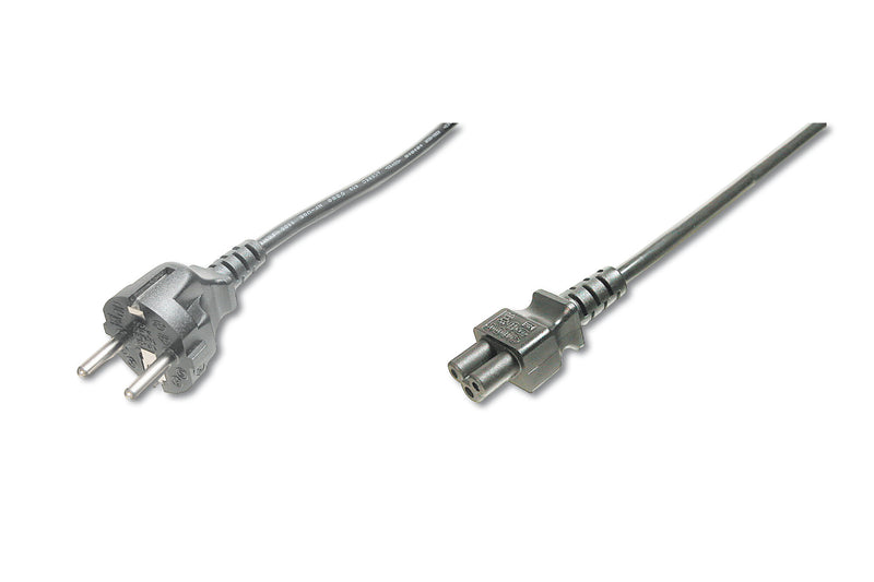 Digitus AK-440115-012-S el-ledning Sort 1,2 m C5 forbinder IEC C5