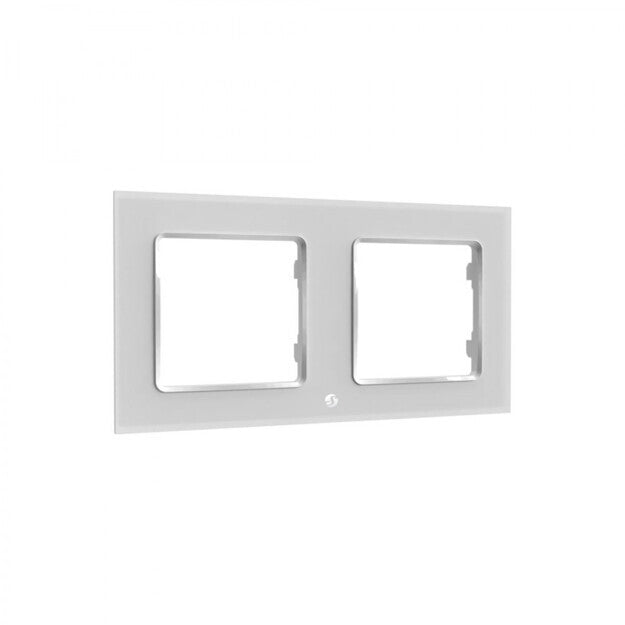 Shelly Wall Frame 2 10 x 80 mm Rektandel Hvid Plast