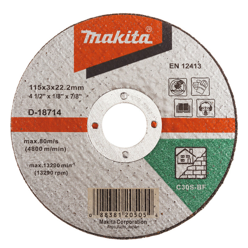 Makita D-18714 tilbehør vinkelsliber