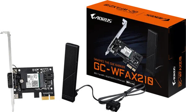 GIGABYTE GC-WFAX210 netværkskort Intern WLAN / Bluetooth 2400 Mbit/s