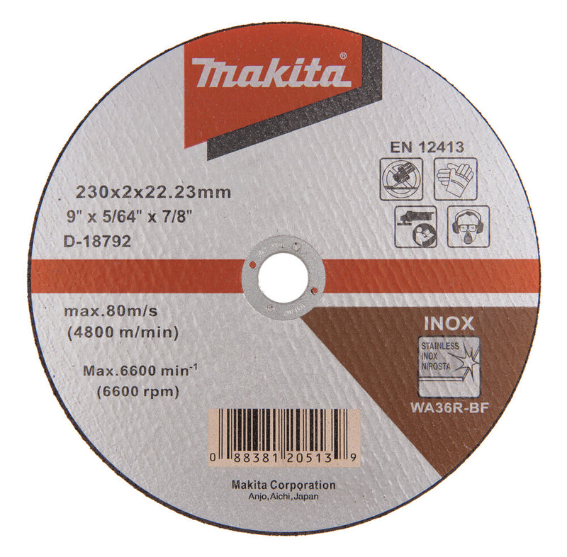Makita D-18792 tilbehør vinkelsliber