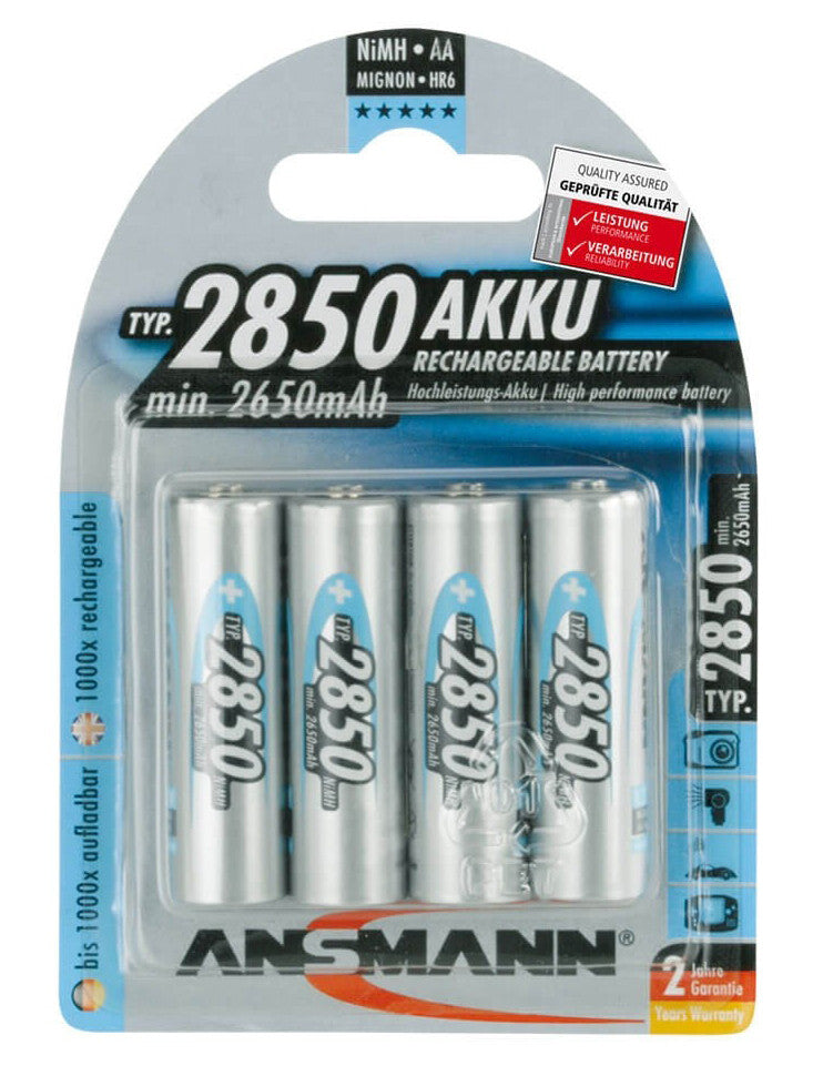 Ansmann 5035212 husholdningsbatteri Genopladeligt batteri Nikkel-Metalhydrid (NiMH)