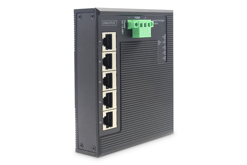 Digitus DN-651126 netværksswitch Ikke administreret Gigabit Ethernet (10/100/1000) Sort