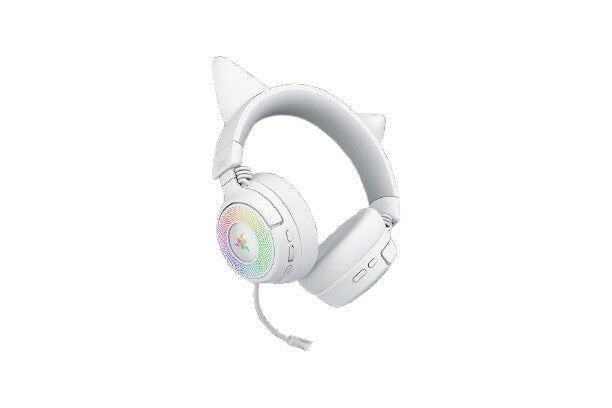 Razer Kraken Kitty V3 Pro - White Headset Kabel & trådløs Spil USB Type-A Bluetooth Hvid