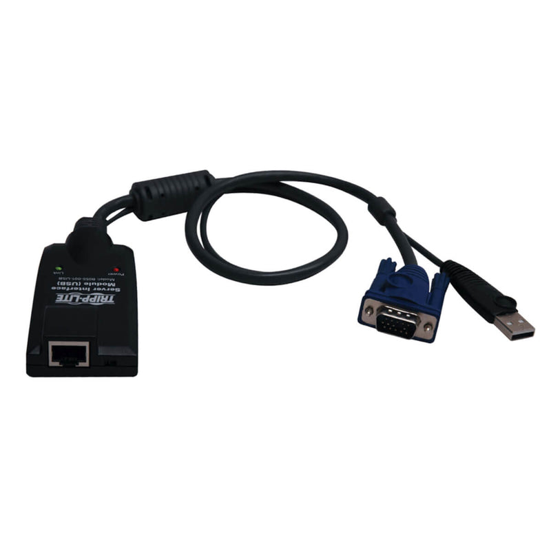 Tripp Lite B055-001-USB KVM-kabel Sort