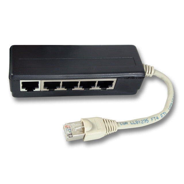 EFB Elektronik K5117.015 netværks-splitter Sort