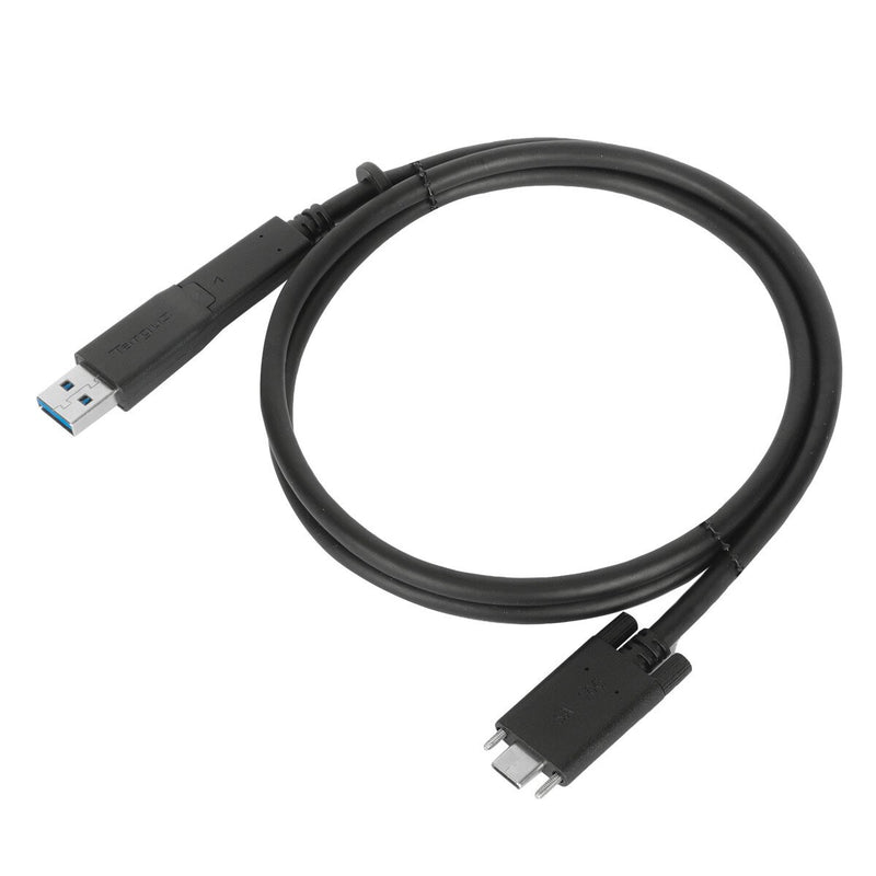 Targus ACC1133GLX USB-kabel USB 3.2 Gen 1 (3.1 Gen 1) 1 m USB C Sort