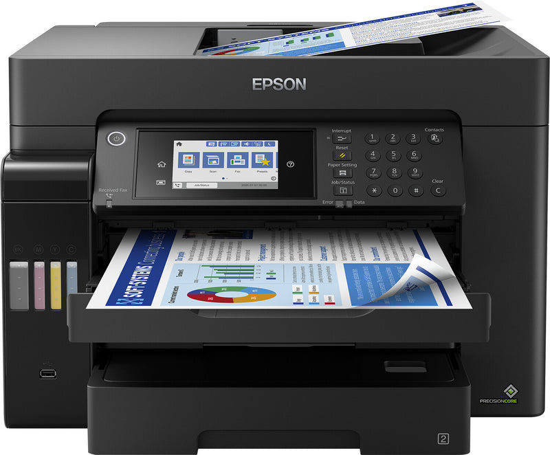 Epson EcoTank L15160 Inkjet A3+ 4800 x 1200 dpi 32 sider pr. minut Wi-Fi
