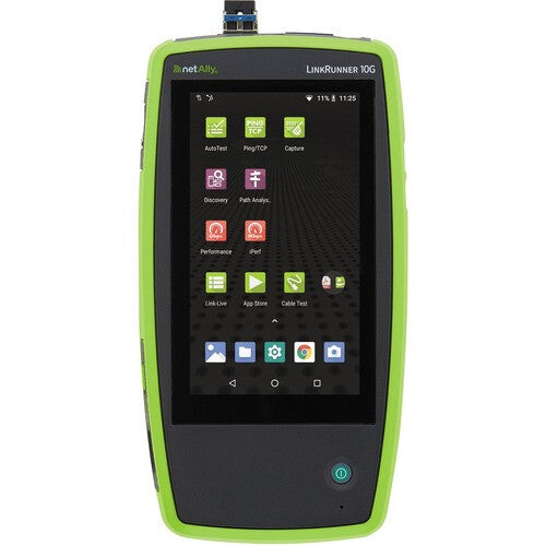 NetAlly LinkRunner 10G Advanced PoE tester Grøn