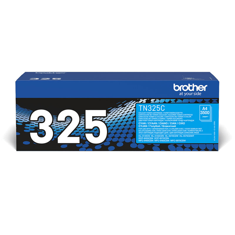 Brother TN-325C tonerpatron 1 stk Original Blå