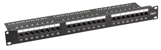 EFB Elektronik 37583SW.1 patch panel 1U