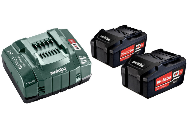 Metabo 685051000 ledningsfrit batteri / ledningsfri oplader Batteri- og opladersæt