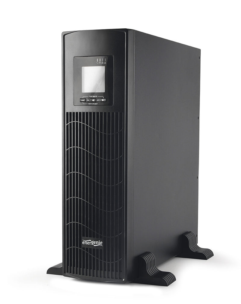 Gembird EG-UPSRACK-13 UPS-enhed Interaktivt indgangsstik 3 kVA 1800 W 7 AC stikkontakt(er)