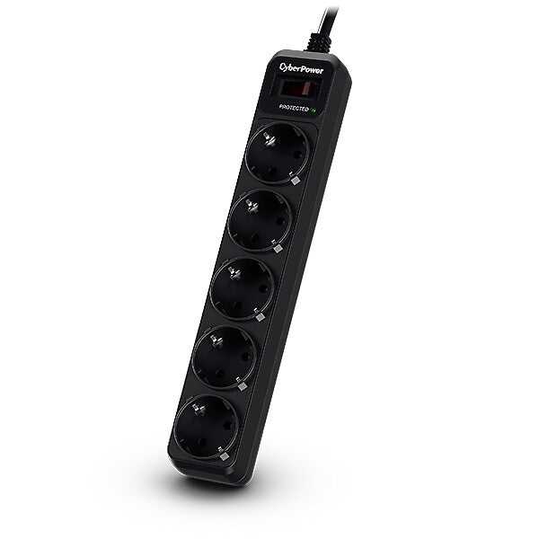 CyberPower B0520SC0-DE overspændingsbeskytter Sort 5 AC stikkontakt(er) 200 - 250 V 1,8 m
