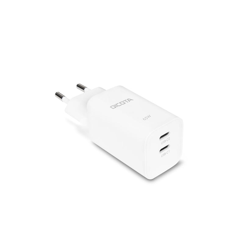DICOTA D32184 oplader til mobil enhed Laptop, Smartphone, Tablet Hvid Vekselstrøm Hurtig opladning Indendørs