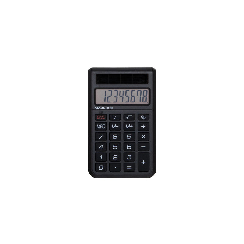 MAUL ECO 250 regnemaskine Lomme Basis Sort