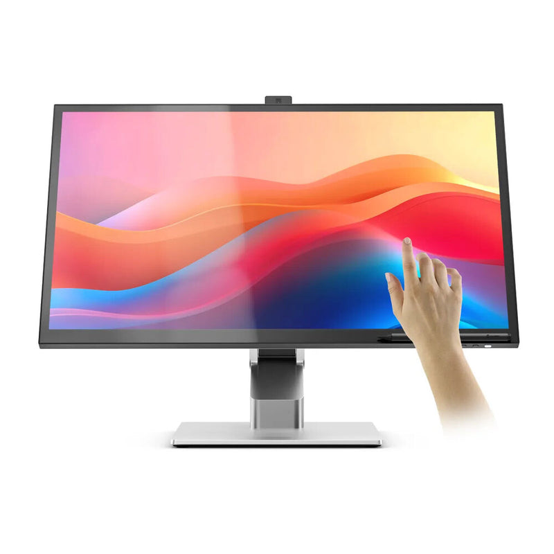ALOGIC Clarity Fold Touch computerskærm 68,6 cm (27") 3840 x 2160 pixel 4K Ultra HD Berøringsskærm Sort, Sølv