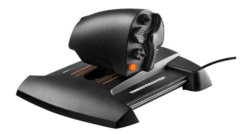 Thrustmaster TWCS Throttle Sort, Orange USB Bevægelsesstyreenhed Analog/digital MAC, PC