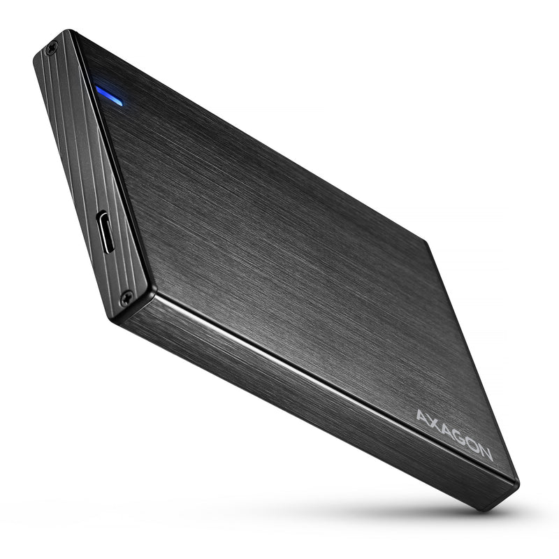 Axagon EE25-XA6C drevkabinet HDD/SSD kabinet Sort 2.5"