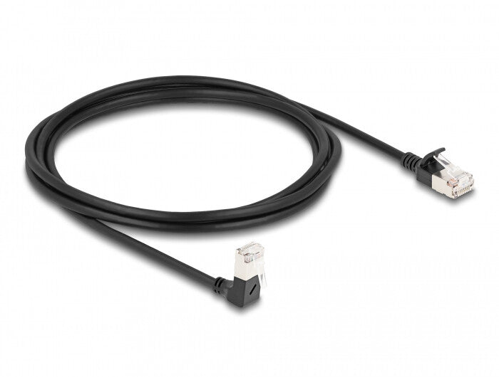 DeLOCK 80306 netværkskabel Sort 2 m Cat6a S/FTP (S-STP)